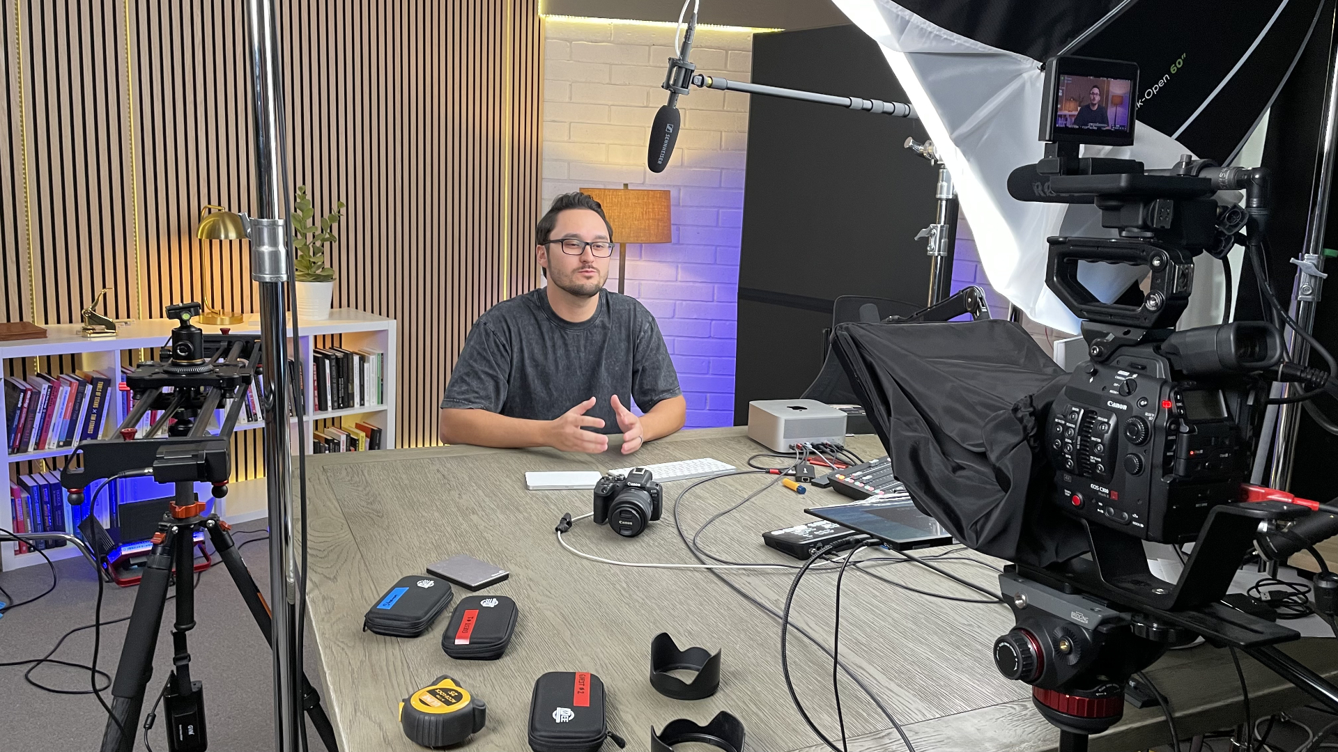 Finished in-house content studio